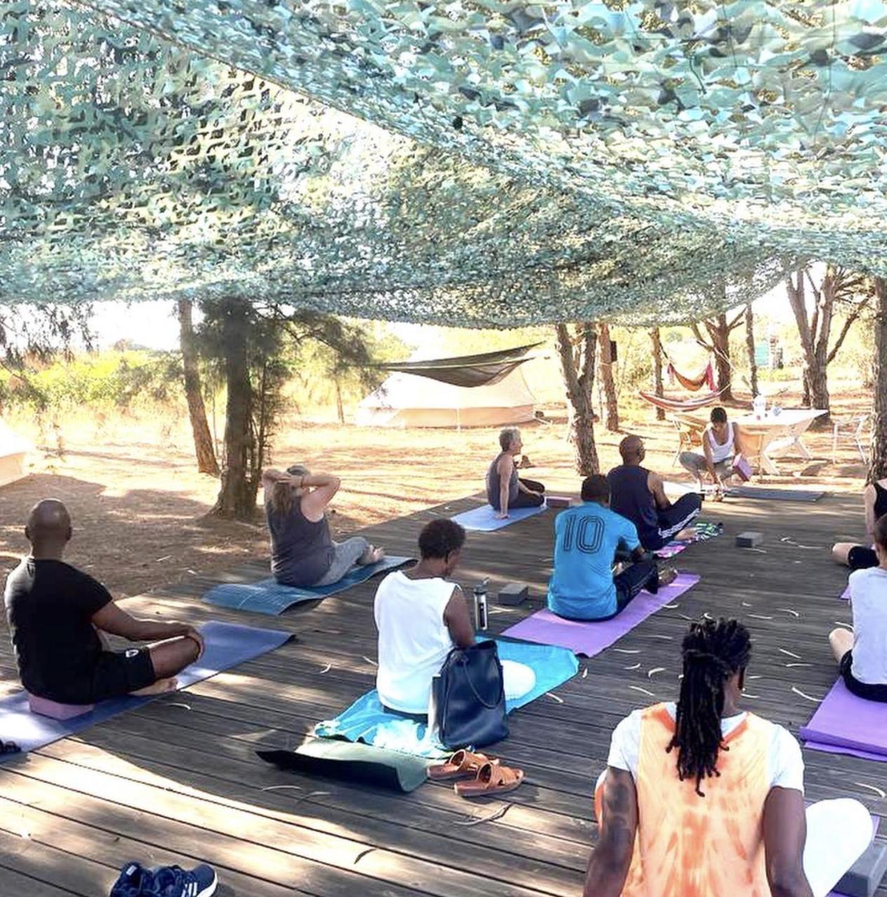 Glamping On Organic Yoga Farm With Natural Swimming Pool Near Beach 몬카라파초 외부 사진